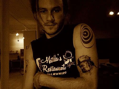 Heath Ledger Tattoos 3 Heath Ledger Tattoo List