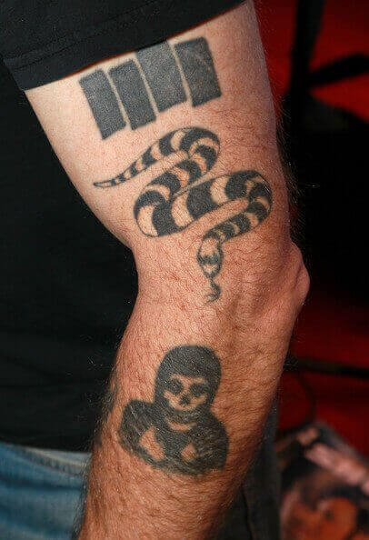 Henry Rollins Leg Tattoo Henry Rollins Tattoo List