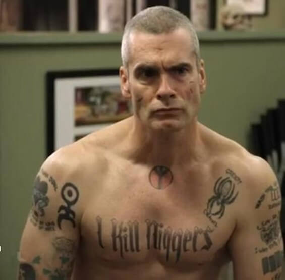 Henry Rollins Tattoos