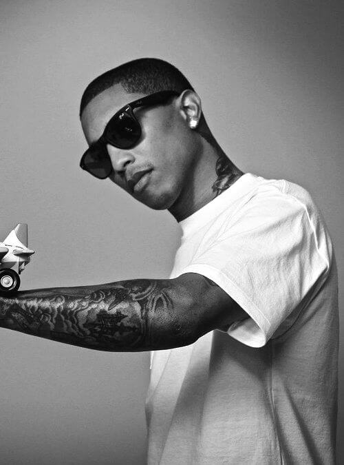 pharrell williams tattoos 10 Pharrell Williams Removes Tattoos Before and After