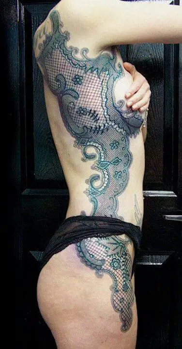 2182e3c8e2bf97992f861dcfc5674ebe lace tattoo design tattoo designs 105 Beautiful Vintage Lace Lace Tattoo Designs For The Fashionable Woman