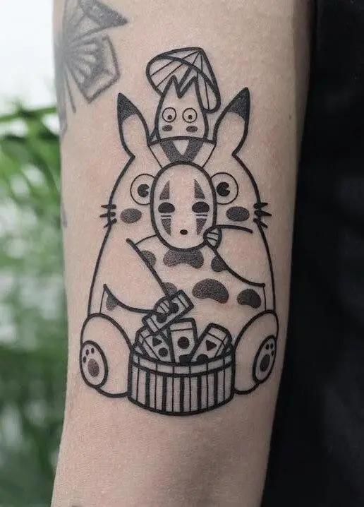 My Neighbor Totoro tattoo