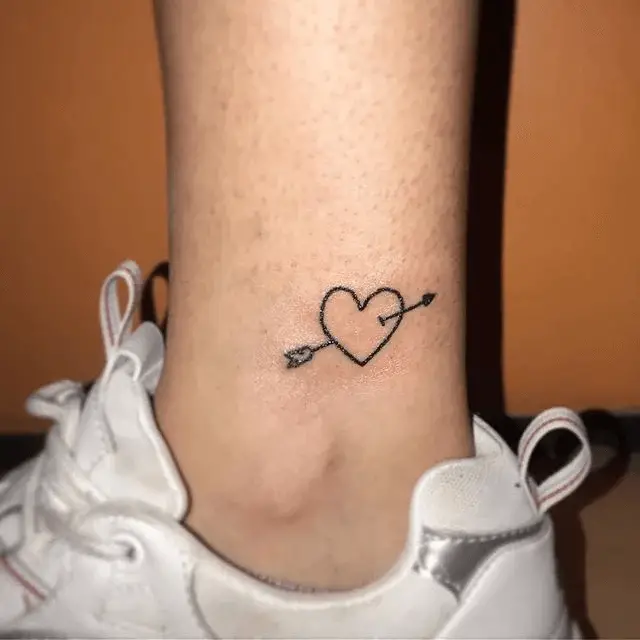 Arrow Heart Tattoo