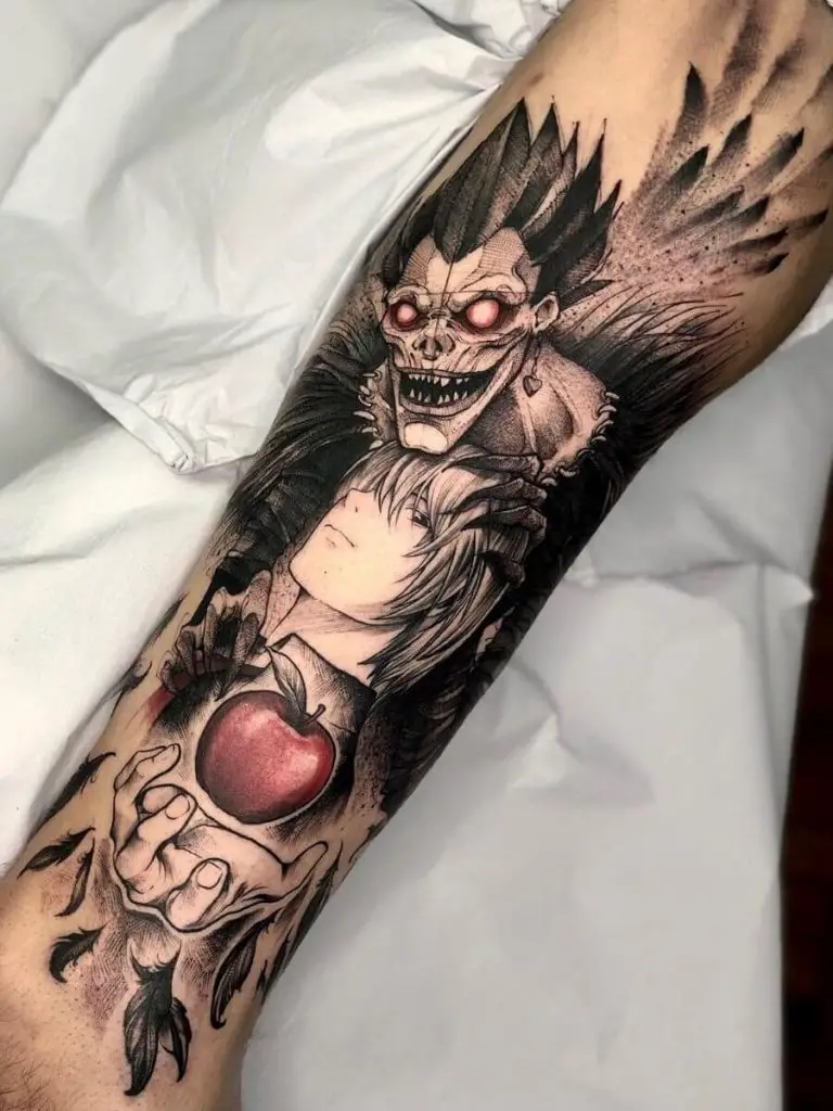 Death Note tattoo