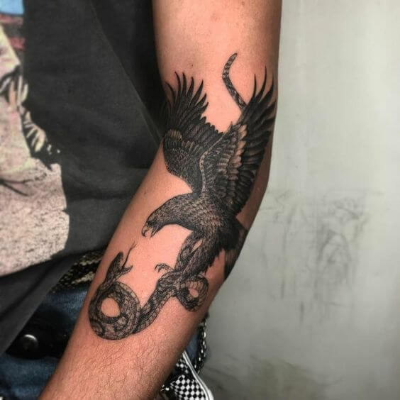 Eagle Snake Tattoo