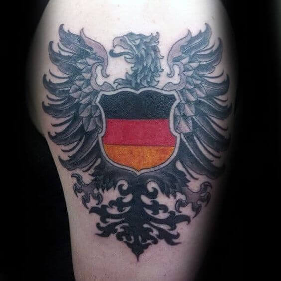 German Eagle Tattoo