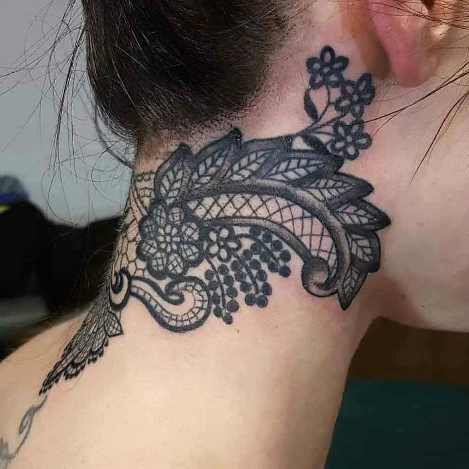 Lace Tattoo 59 105 Beautiful Vintage Lace Lace Tattoo Designs For The Fashionable Woman