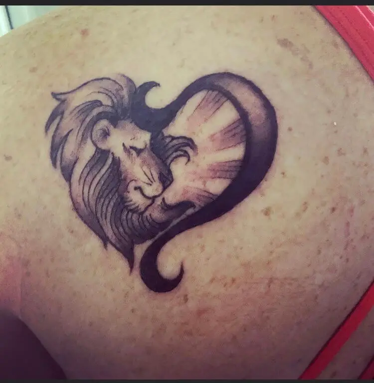 Lion Heart Tattoo