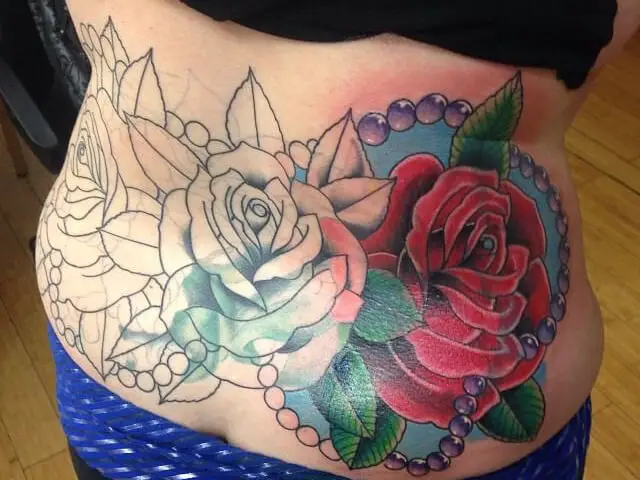 Mexican Rose Tattoo