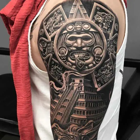 Mexican Tribal Tattoo