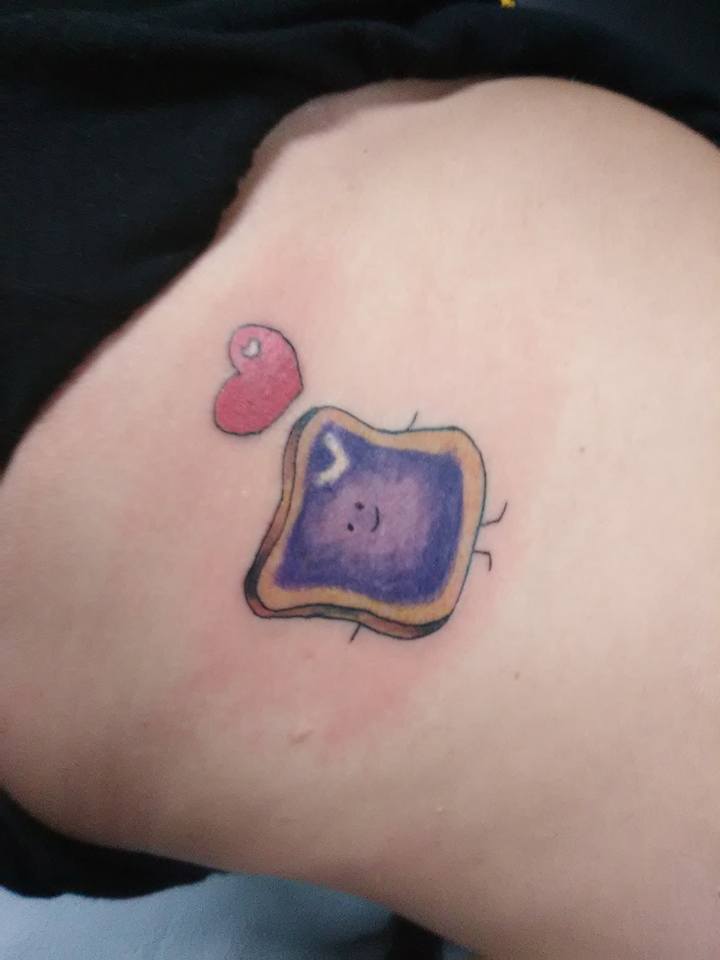 Peanut Butter and Jelly Tattoos