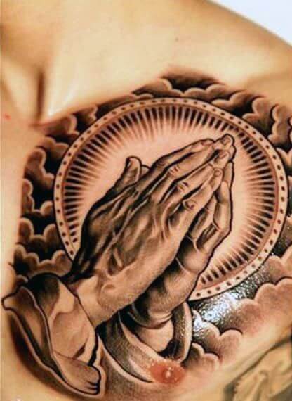Praying Hands Tattoo 15 58 Inspiring Ideas For The Perfect Praying Hands Tattoo