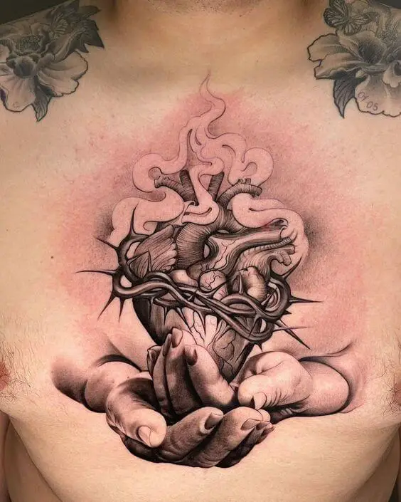 Sacred Heart Tattoo