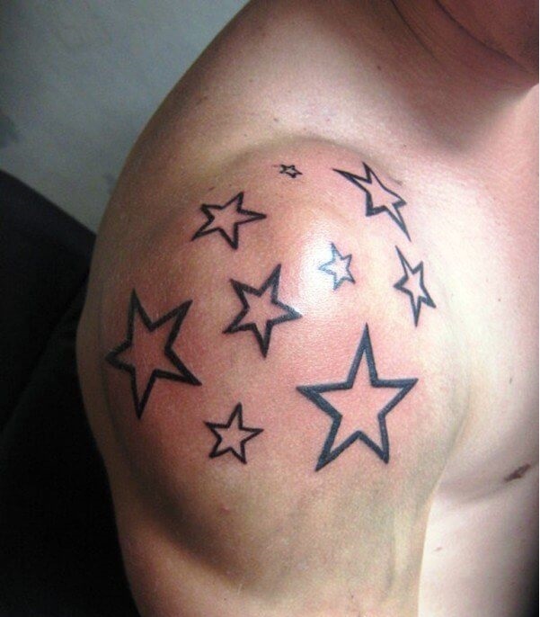 Star Shoulder Tattoo