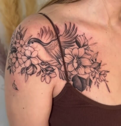 Shoulder Tattoo Designs for Women