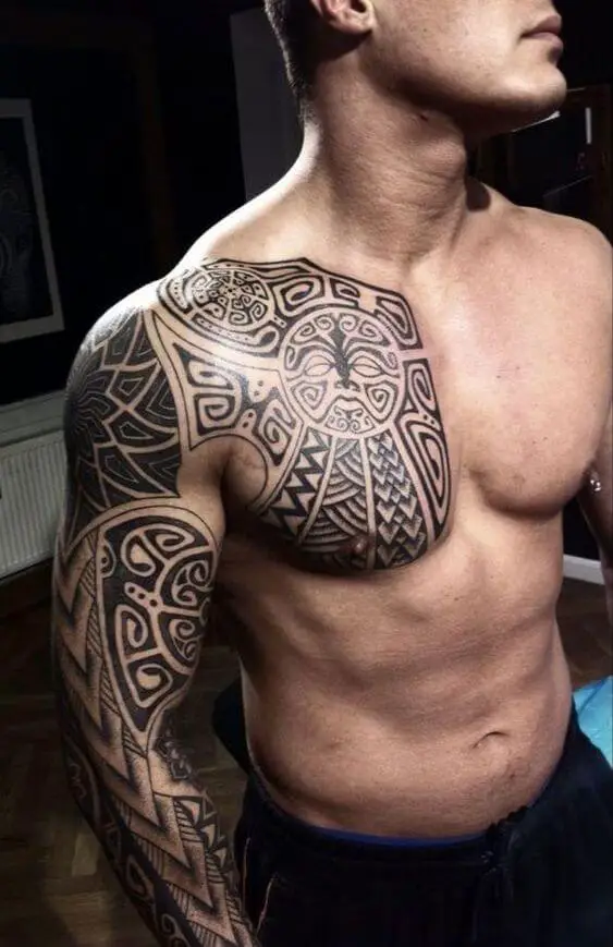 Viking Tribal Tattoo