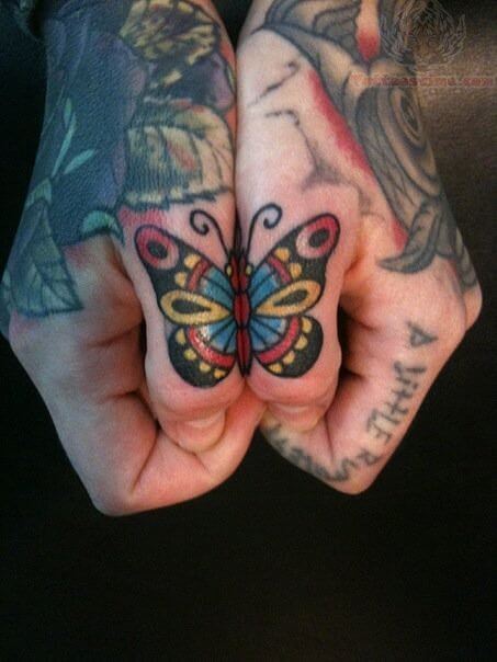 butterfly hand tattoo 116 145 Unique Ideas For Butterfly Hand Tattoos And Their Meanings