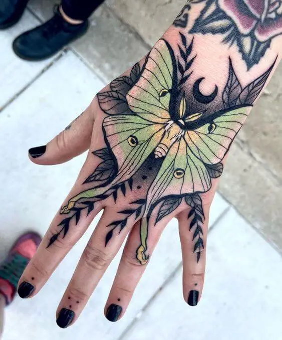 butterfly hand tattoo 123 145 Unique Ideas For Butterfly Hand Tattoos And Their Meanings