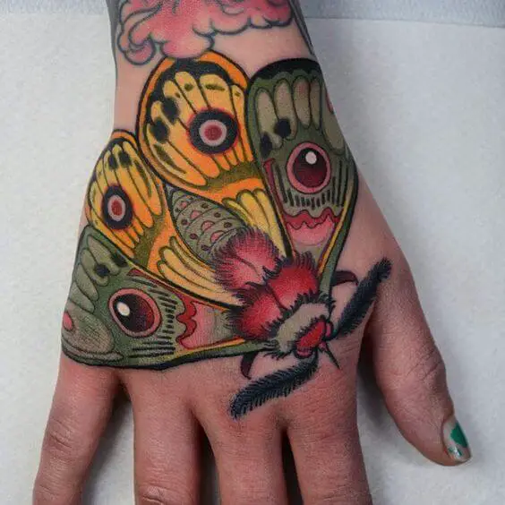 butterfly hand tattoo 21 145 Unique Ideas For Butterfly Hand Tattoos And Their Meanings