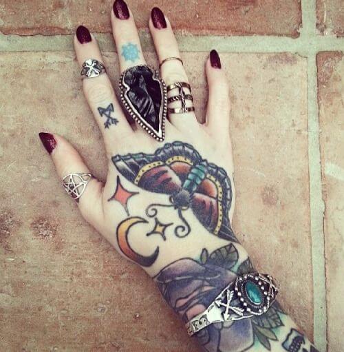 butterfly hand tattoo 47 145 Unique Ideas For Butterfly Hand Tattoos And Their Meanings