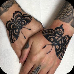 butterfly hand tattoo 81 145 Unique Ideas For Butterfly Hand Tattoos And Their Meanings