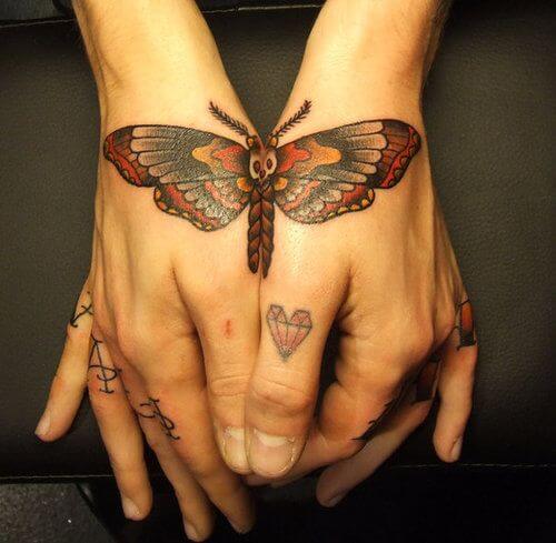 butterfly hand tattoo 92 145 Unique Ideas For Butterfly Hand Tattoos And Their Meanings