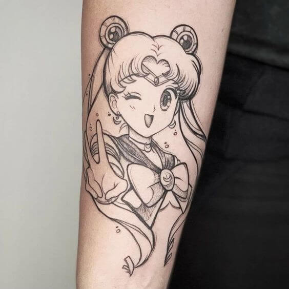 Sailor Moon tattoo