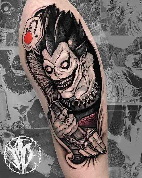 Death Note tattoo