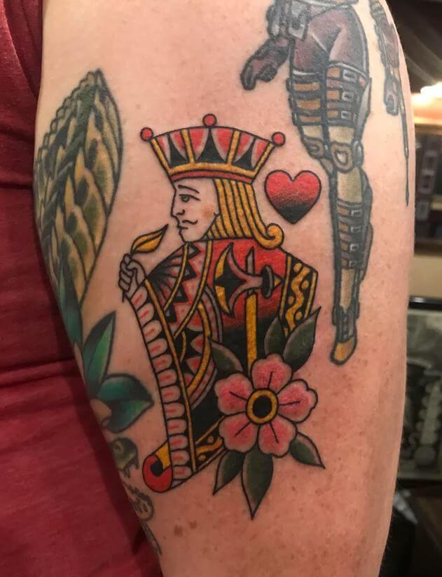 king of hearts tattoo 10 King of Hearts Tattoo Designs: 71 Ideas to Inspire You