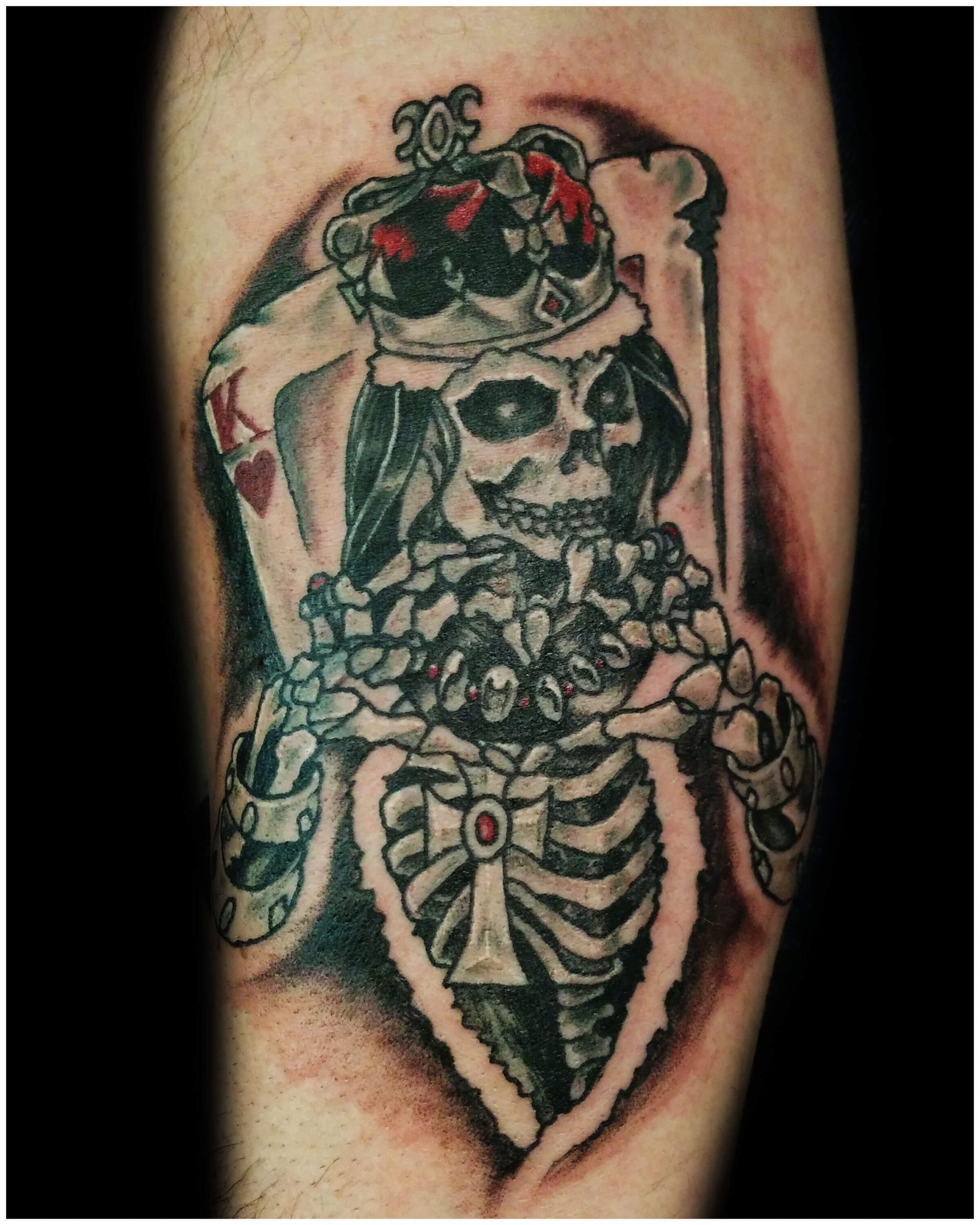 king of hearts tattoo 16 scaled King of Hearts Tattoo Designs: 71 Ideas to Inspire You