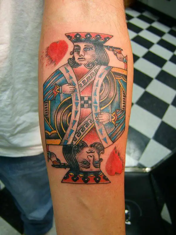 king of hearts tattoo 25 King of Hearts Tattoo Designs: 71 Ideas to Inspire You