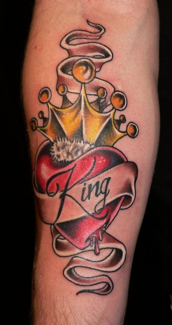 king of hearts tattoo 32 King of Hearts Tattoo Designs: 71 Ideas to Inspire You