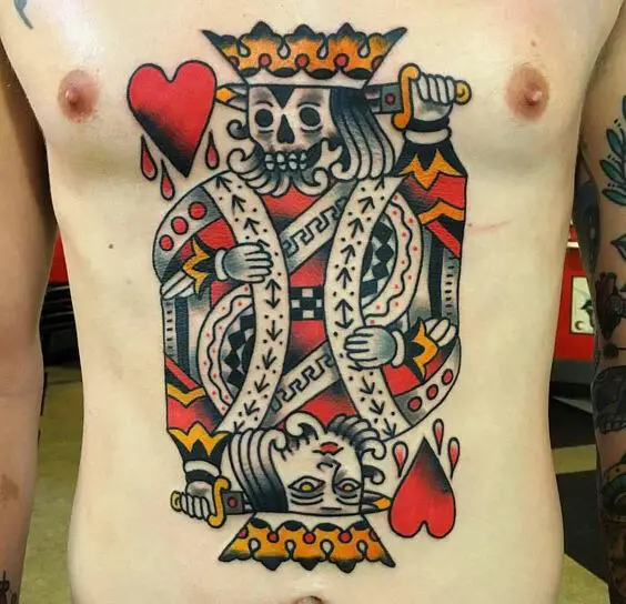 king of hearts tattoo 42 King of Hearts Tattoo Designs: 71 Ideas to Inspire You