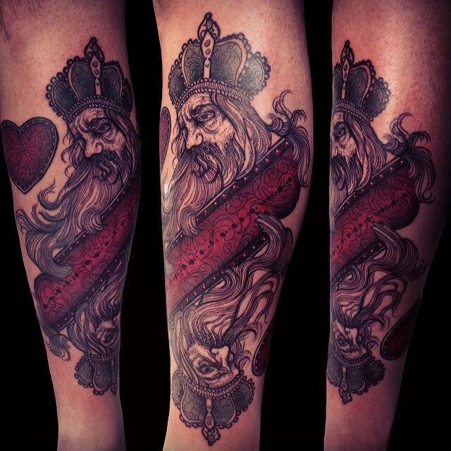 king of hearts tattoo 58 King of Hearts Tattoo Designs: 71 Ideas to Inspire You