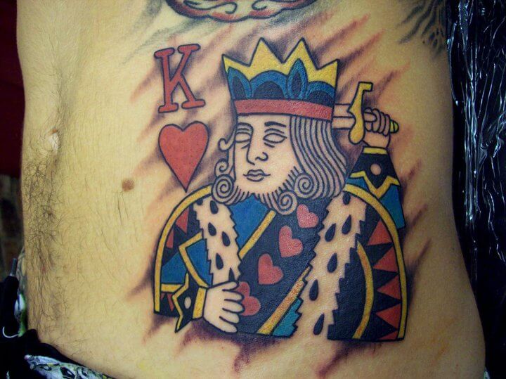 king of hearts tattoo 67 King of Hearts Tattoo Designs: 71 Ideas to Inspire You