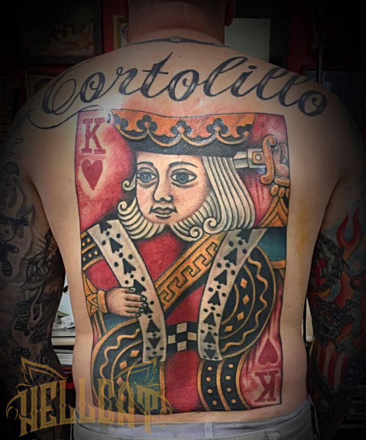 king of hearts tattoo 68 King of Hearts Tattoo Designs: 71 Ideas to Inspire You