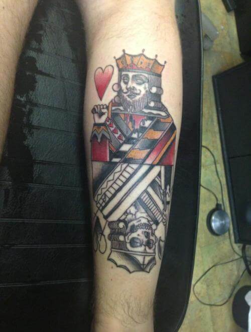 king of hearts tattoo 69 King of Hearts Tattoo Designs: 71 Ideas to Inspire You