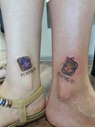 peanut butter and jelly tattoo 14 51 Ideas For Peanut Butter and Jelly Tattoos: The Latest Trend in Body Art