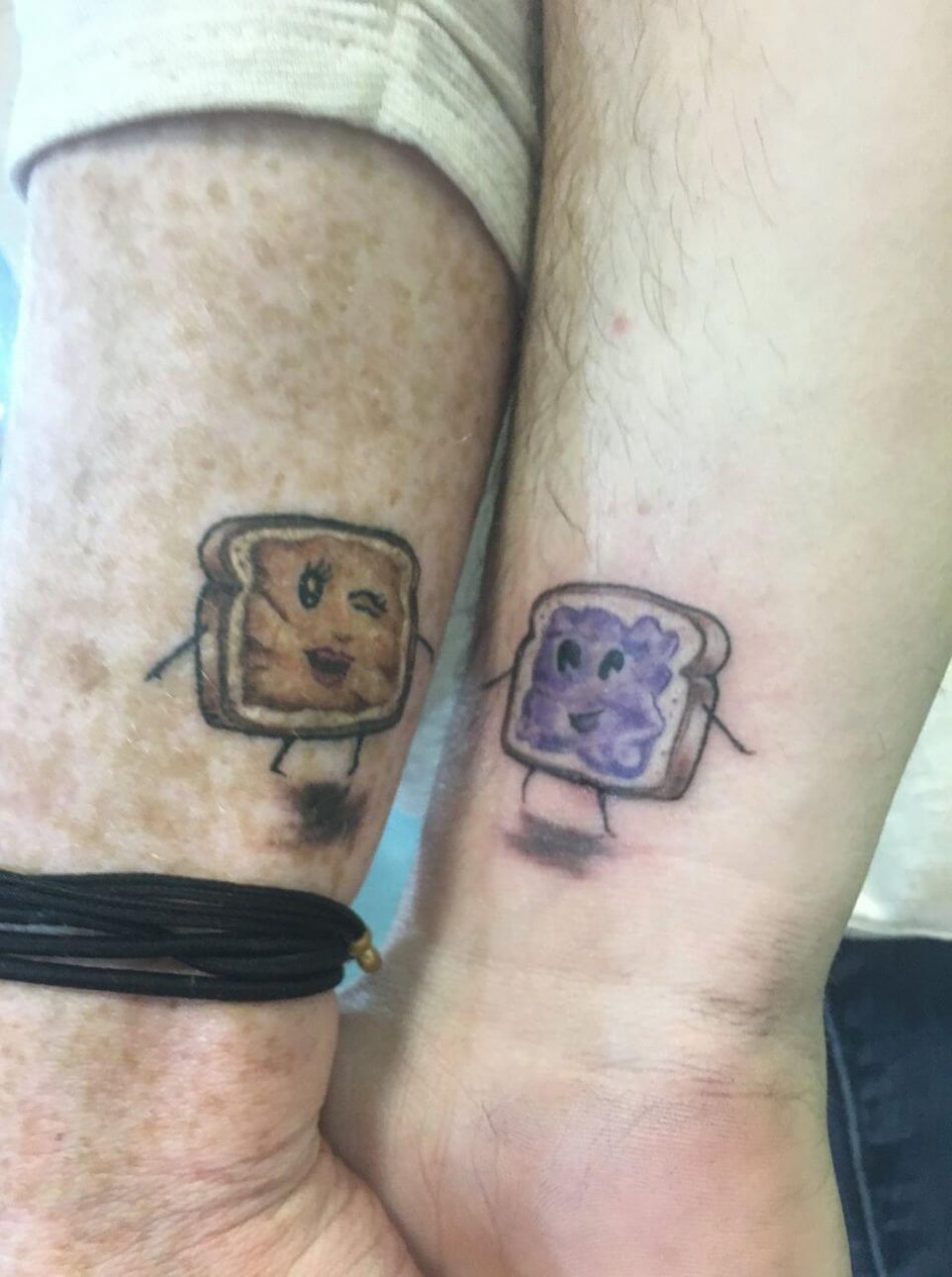 51 Ideas For Peanut Butter And Jelly Tattoos The Latest Trend In Body 4603