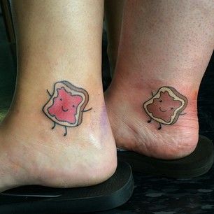peanut butter and jelly tattoo 44 51 Ideas For Peanut Butter and Jelly Tattoos: The Latest Trend in Body Art