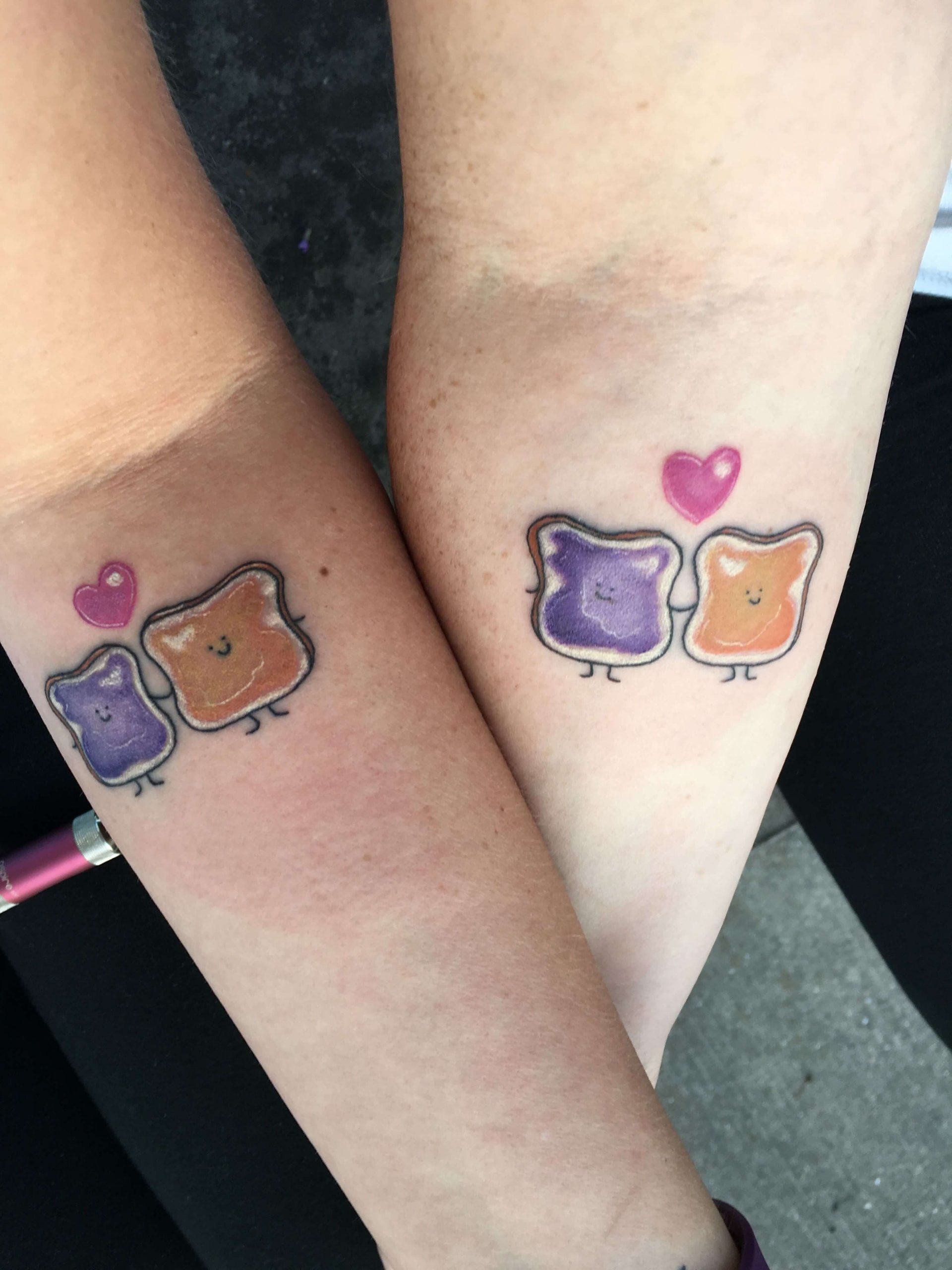 peanut butter and jelly tattoo 5 scaled 51 Ideas For Peanut Butter and Jelly Tattoos: The Latest Trend in Body Art