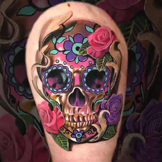 61 Awesome Skull Tattoo Designs for Men and Women in 2022 - Inked Celeb