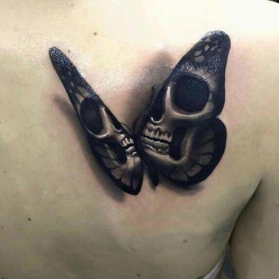 Death Moth Skull Tattoos 10 50+ Death Moth Tattoos That Will Leave You Breathless