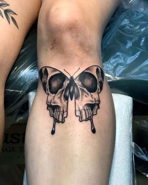 Death Moth Skull Tattoos 13 50+ Death Moth Tattoos That Will Leave You Breathless