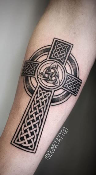 Irish Cross Tattoos 2 50+ Irish Tattoos for Women (How to Choose Your Inking Style)