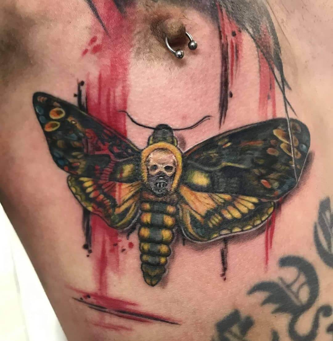Realistic Death Moth Tattoos 2 50+ Death Moth Tattoos That Will Leave You Breathless