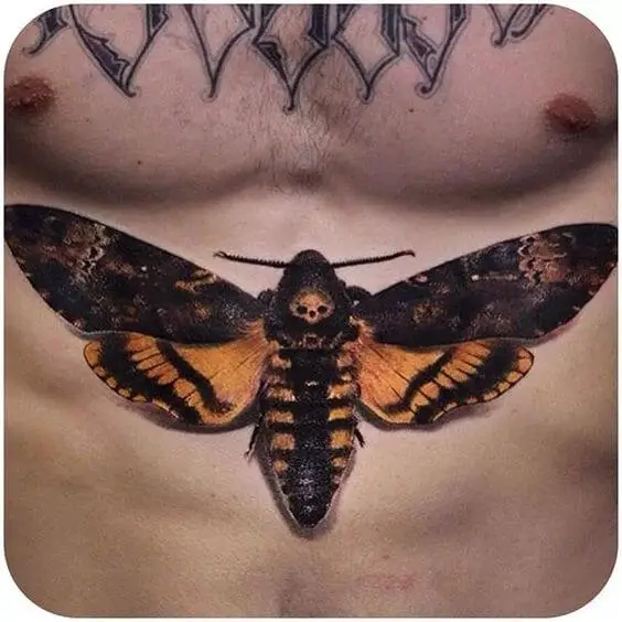 Realistic Death Moth Tattoos 4 50+ Death Moth Tattoos That Will Leave You Breathless