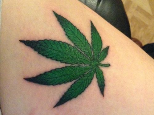 100+ Amazing Weed Tattoo Ideas That Will Get You High
