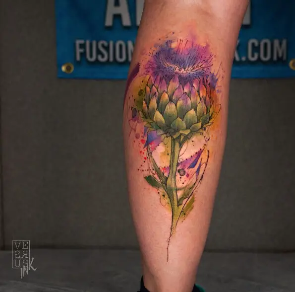 Artichoke Flower Tattoo 7 Artichoke Tattoo: Everything You Need To Know (30+ Cool Design Ideas)
