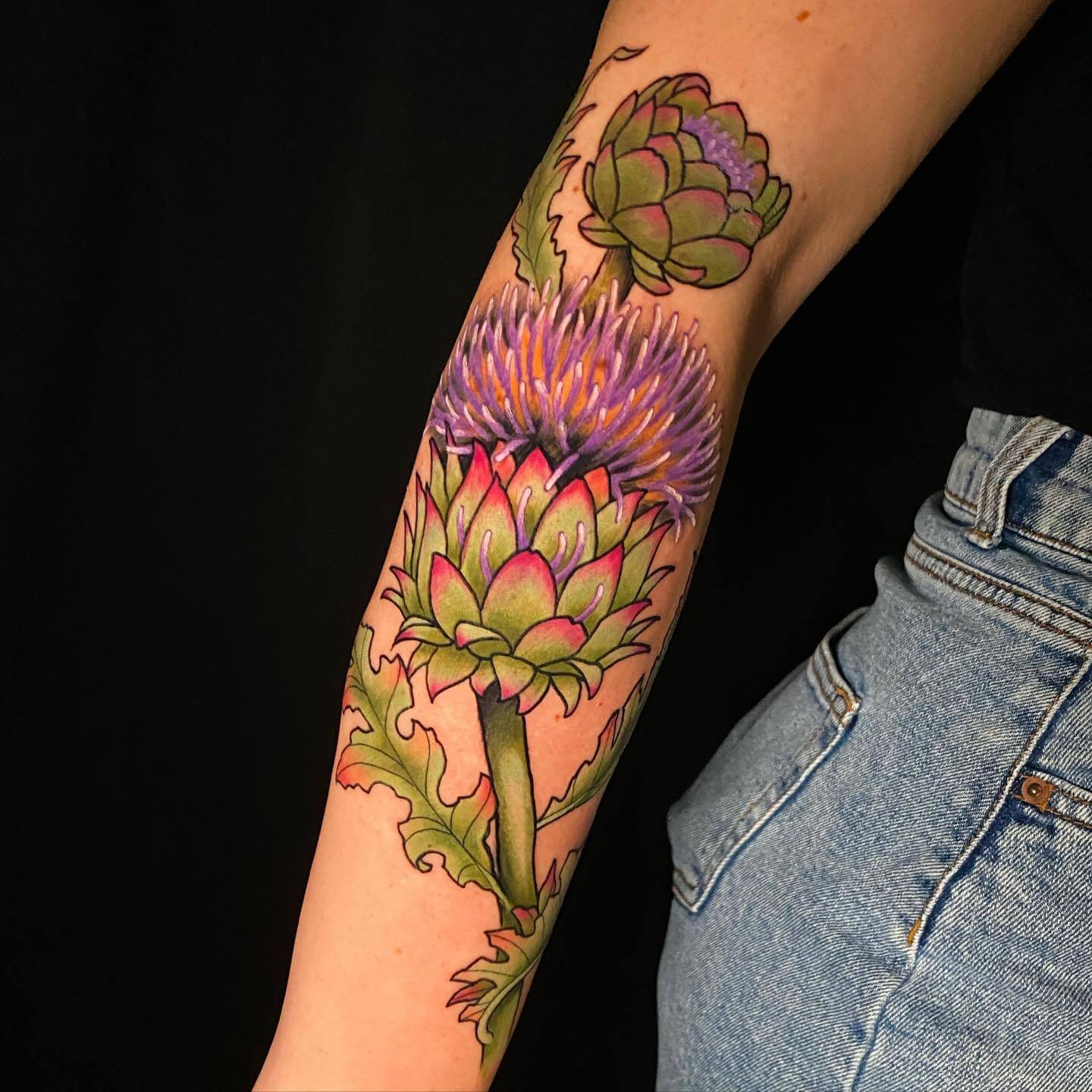 Artichoke Flower Tattoo 9 Artichoke Tattoo: Everything You Need To Know (30+ Cool Design Ideas)